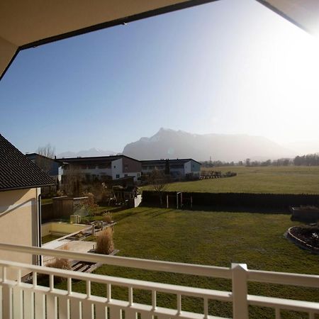 Ferienwohnung Untersbergblick Salzburg Buitenkant foto